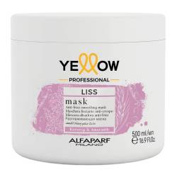 Маска для выпрямления волос Yellow Liss Anti-Frizz Smoothing Mask 500 ml