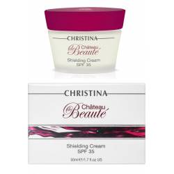 Захисний крем для обличчя Christina Chateau de Beaute Shielding Cream SPF 35, 50 ml