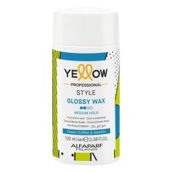 Жидкий воск с блеском для укладки волос средней фиксации Yellow Style Glossy Wax Medium Hold 100 ml