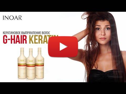 Embedded thumbnail for Набор для кератинового выпрямления волос Inoar G-Hair Premium Hair Keratin 
